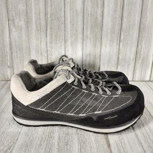 Altra Grafton Trail Hiking Shoe Barefoot Minimalist Gray Suede Women's 8